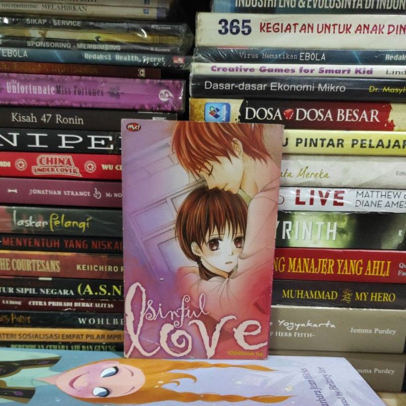 KOMIK ORIGINAL SINFUL LOVE YOSHINAGA YUU KOMIK BEKAS