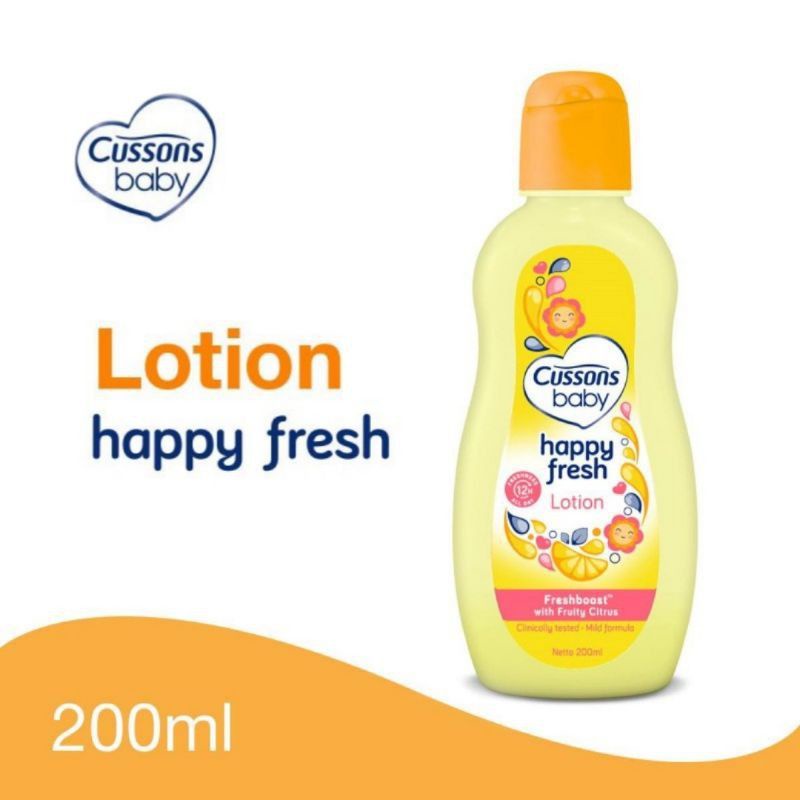 Cussons Baby Lotion Happy Fresh 200ml