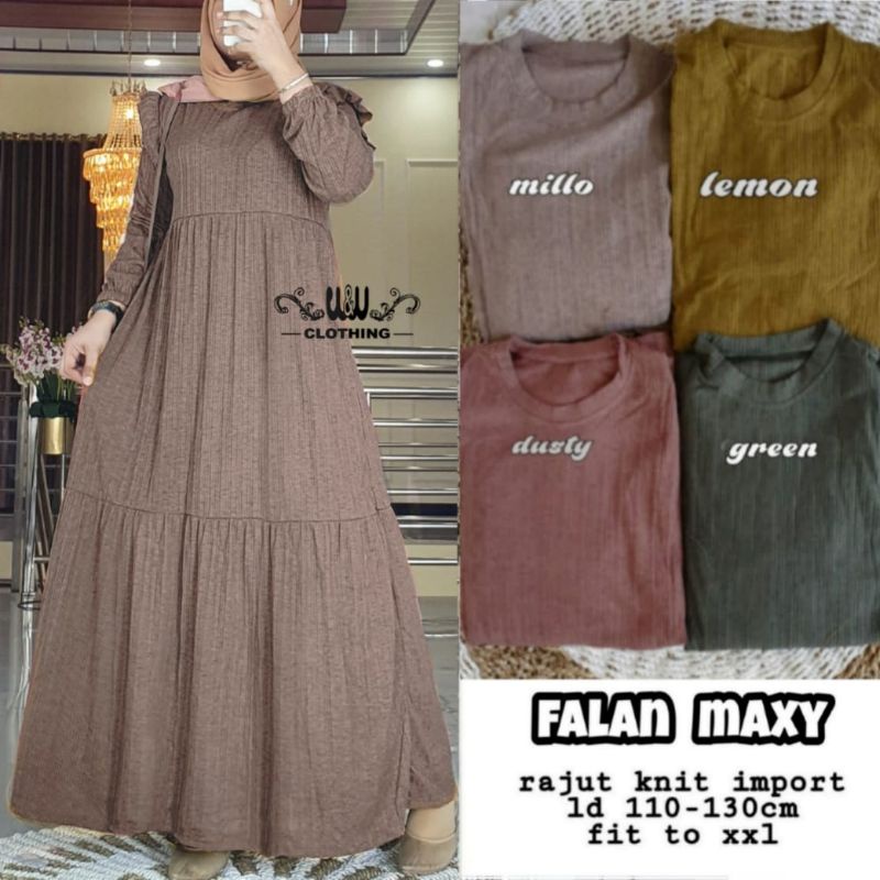 Ready Alifia Gamis Abella 2 Original Uwais