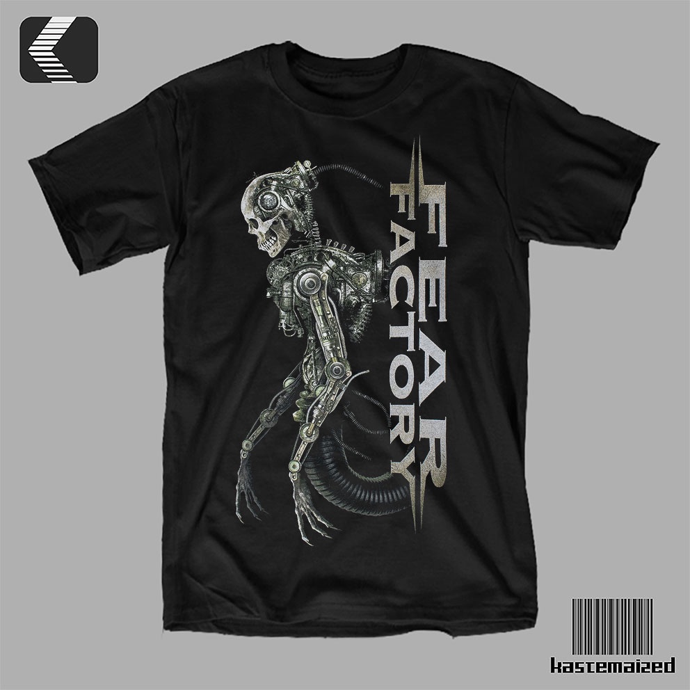Kaos Band FEAR FACTORY - MECHANICAL SKELETON (BACKPRINT)