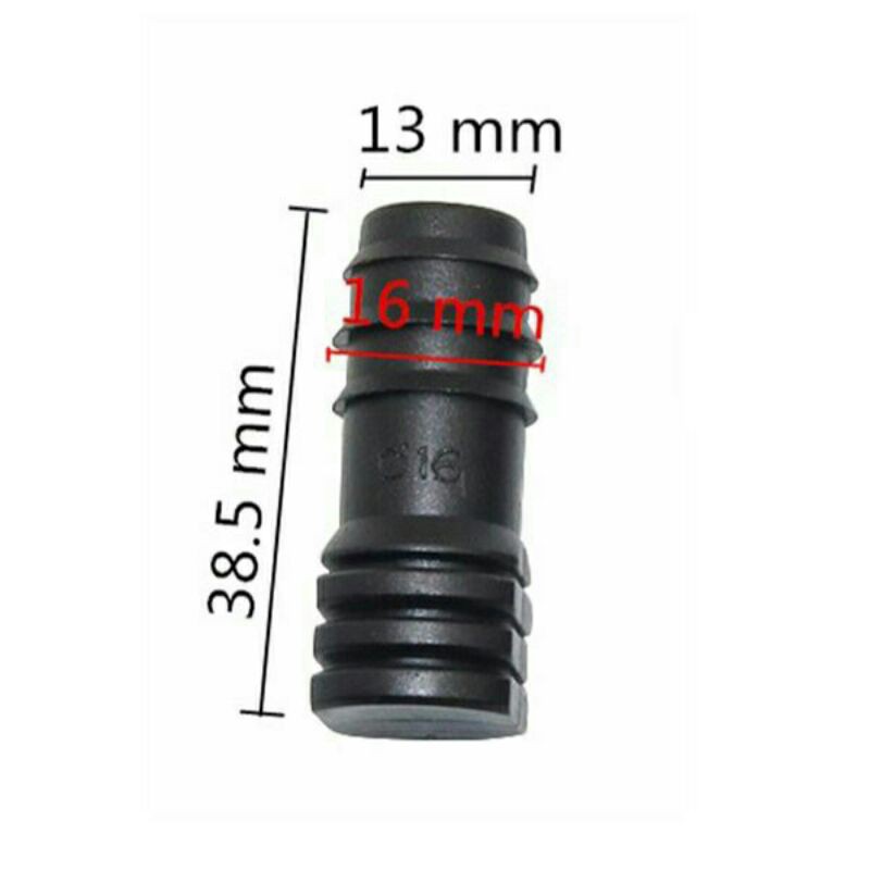 konektor uniring 16/25    tee 16mm nepel tee 16mm elbow 16mm reducer tee 16mm/ dan end plug dup 16mm