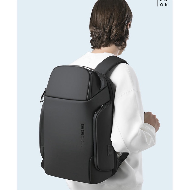 Bange BG7277 Tas Ransel pria Laptop Kerja Backpack Pria USB 15.6 Inch