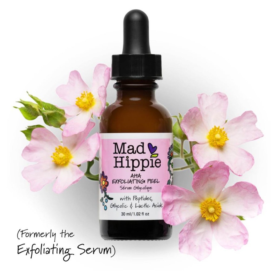 mad hippie exfoliating serum AHA peel glycolique peptides glycolic