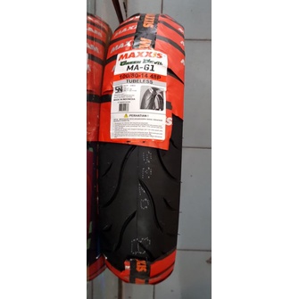 (MAXXIS) - BAN LUAR TUBLESS MAXXIS GREEN DEVIL 100/80-14