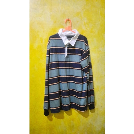 Rugby Shirt Black Green