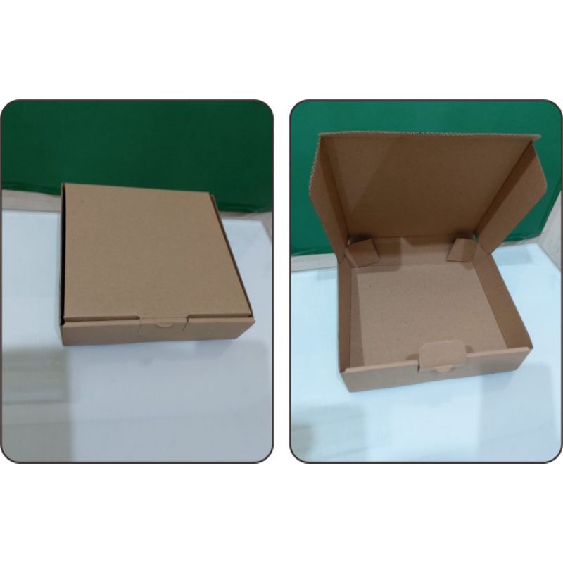 Dus E Flute (Corrugated) Uk. 20 x 20 x 5 Dus Pizza (Isi 50pcs)