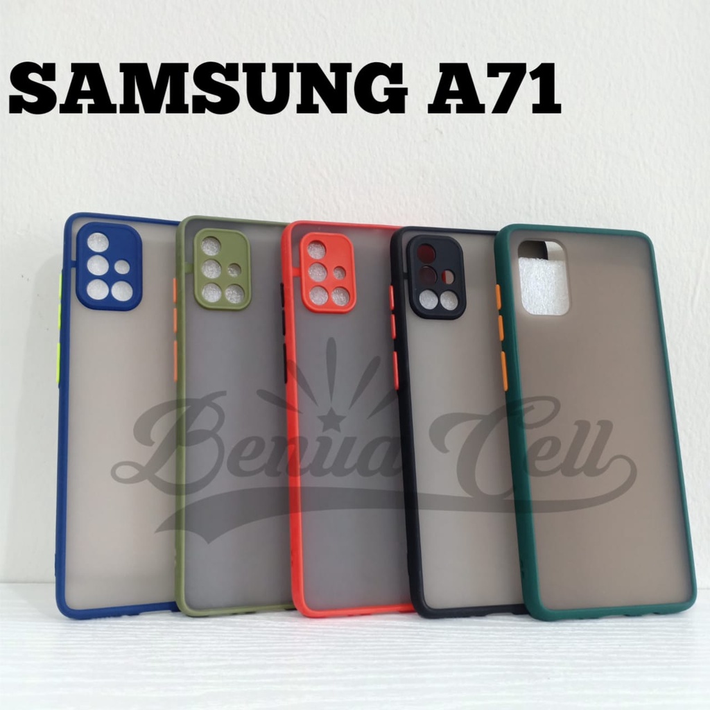 SOFTCASE SAMSUNG A71 - CASE MATTE FULL COLOR SAMSUNG A71 NEW 2020