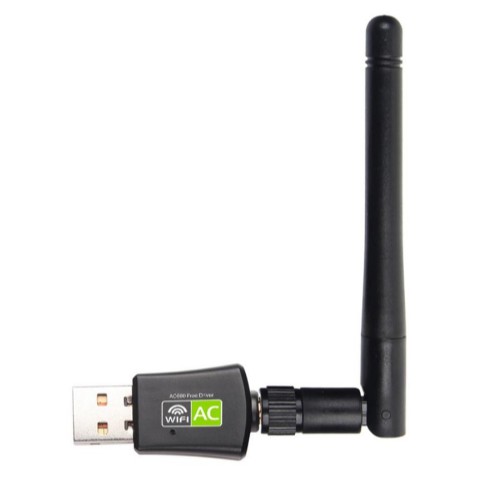 USB Wifi Dual Band 2.4G dan 5G Antena High Gain 600Mbps Wireless USB