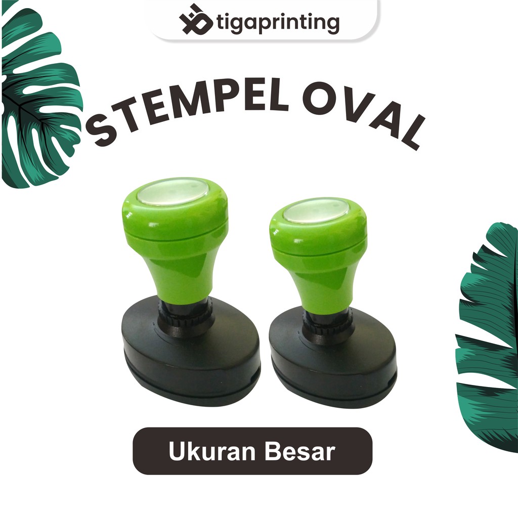 

Stempel Warna Oval Besar | Stempel RT