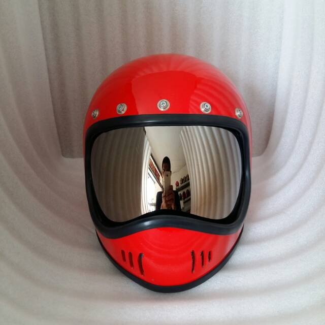 Kaca Inner iner visor shield helm cakil vigano bandit moto3 simpson bell hbc chrom mika KACA SAJA-4