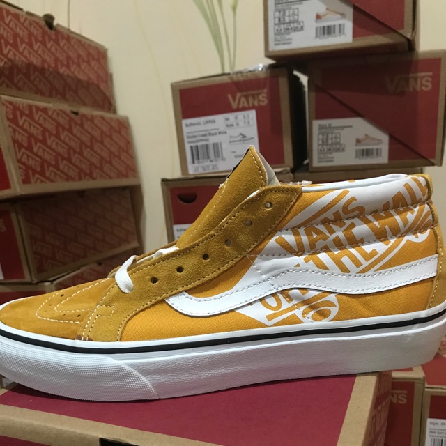 Vans SK8-MID REISSUE (Otw Logo) Sunflower/Tr Wht