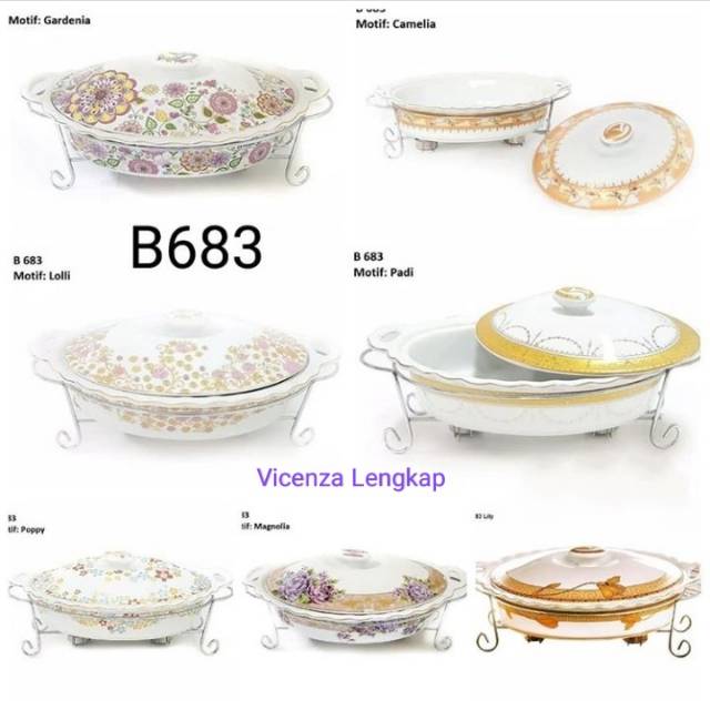 Vicenza Wadah saji B683