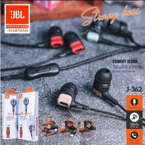 (ba) HF/HEADSET BRAND JBL SERI J-362 HIGHT QUALITY SOUND STEREO