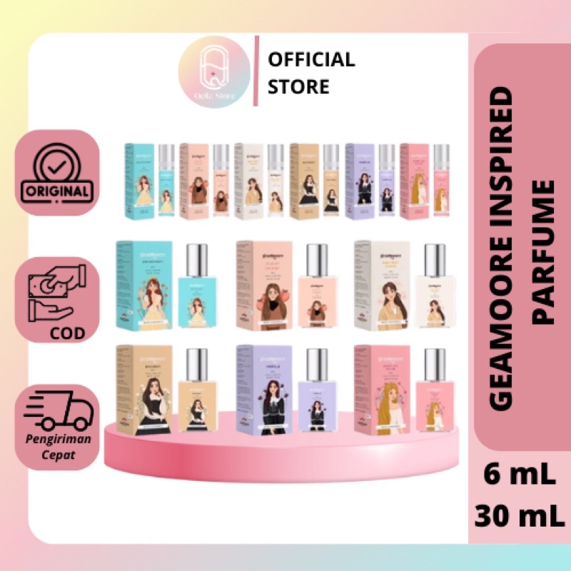 GEAMOORE PARFUM INSPIRED BPOM 6 ML &amp; 30 ML PARFUME GEAMOORE