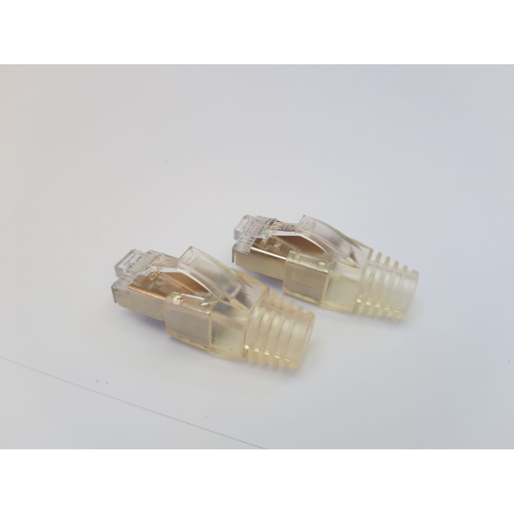 Plug Boot Konector RJ45 Connector RJ45 Plugboot Pelindung RJ45 Eceran ZIMMLINK UTP/FTP RJ45 Cat 5E