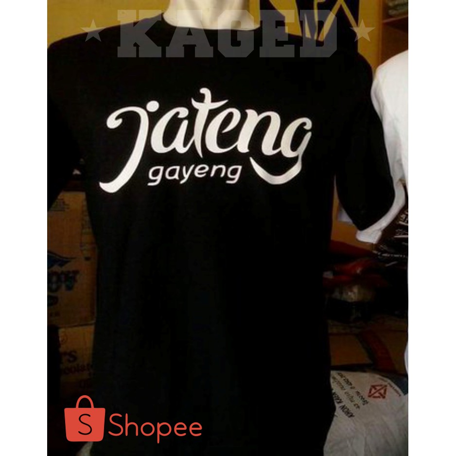 KAOS JATENG GAYENG KAOS JAWA TENGAH GAYENG KAOS JAWA TENGAH KAOS GAYENG #WARNAHITAM