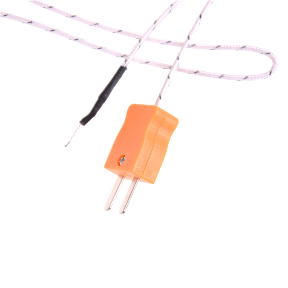 {LUCKID}1M K Type Thermocouple Probe Sensor For Digital Thermometer