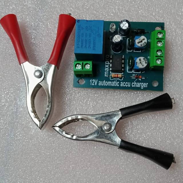 Kit aki charger 12v dan japit aki besar