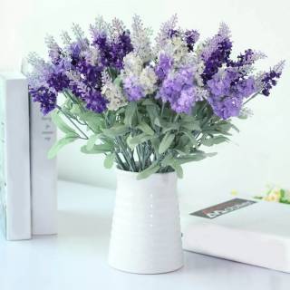  Bunga  Lavender  Plastik Artificial  Shopee Indonesia