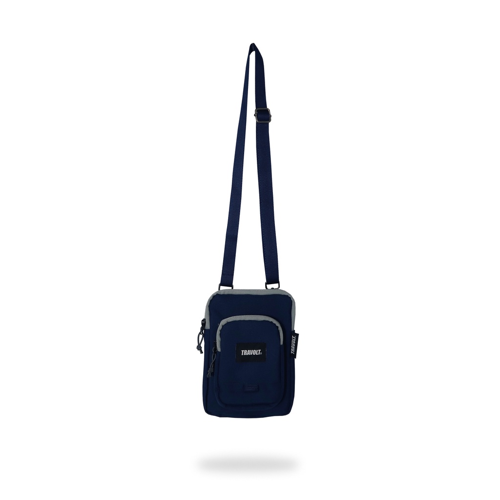 Mini Sling Bag - Travolt - Force - hanging phone wallet - Tas Selempang - Peach - Hitam - Dongker - Abu