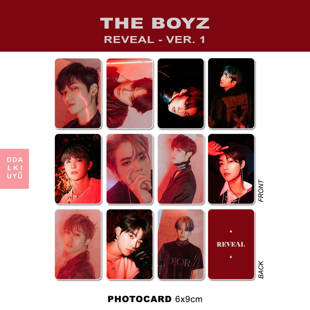 THE BOYZ - photocard [REVEAL] ver. 1