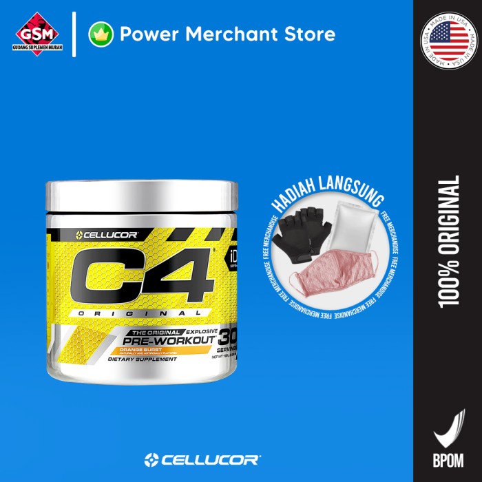 

Cellucor C4 Preworkout 30 Serving - ORANGE BURST Suplemen Tanpa Olahraga Penambah Berat Badan Fitness Pembakar Lemak Obat Pembentuk Otot Pria Gold Pro Whey Capsul N1X0S7M6B7 Tubuh Vitamin Fitness Bpom Platinum Protein Fitness Amino Susu Fitness Penggemuk