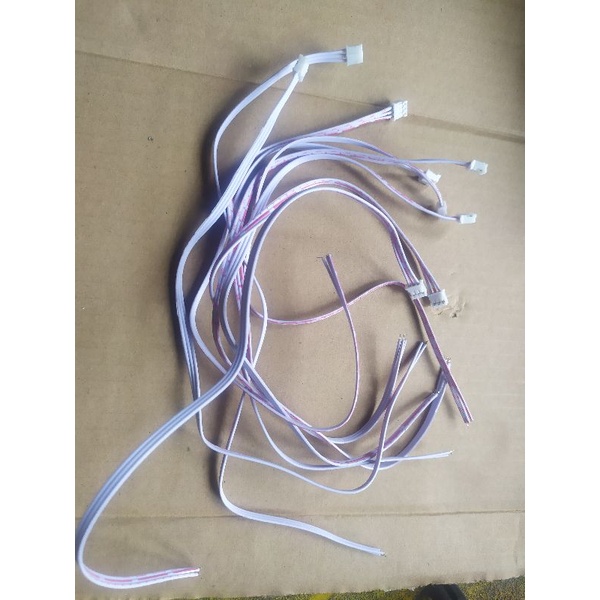 kabel input audio kecil 3pin LGR 10pcs  panjang 30cm hrga grosir