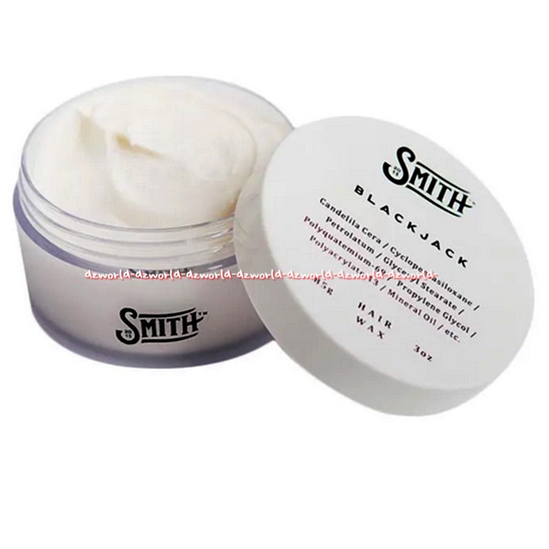 Smith Blackjack Hair Wax 85gr Candelia Cera Pomade Pome Pengeras Menata Rambut Pria