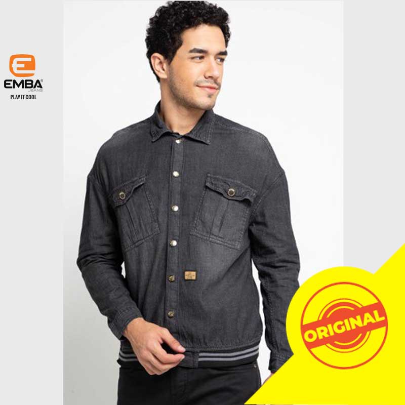 Emba Jaket Denim Pria JK 402-4020090120