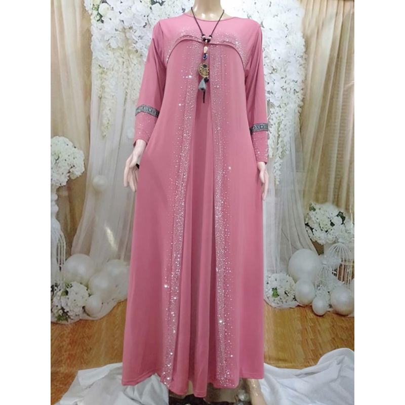 gamis abaya payet terbaru mewah