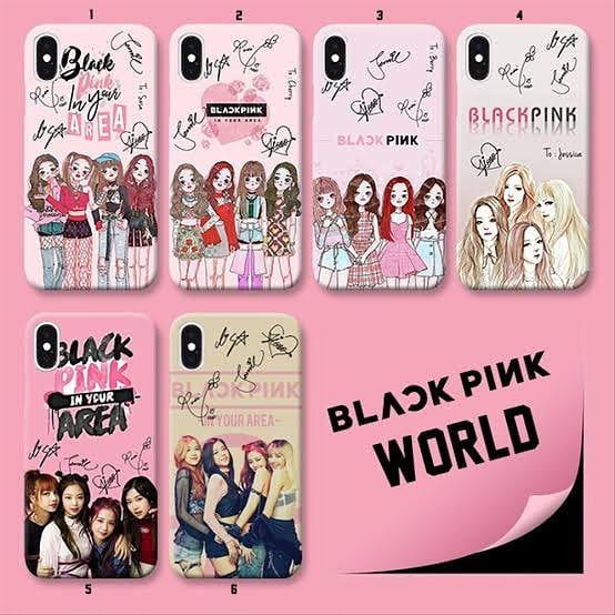 Case Blackpink Chibi Kartun Casing Kpop Blackpink Series Shopee Indonesia