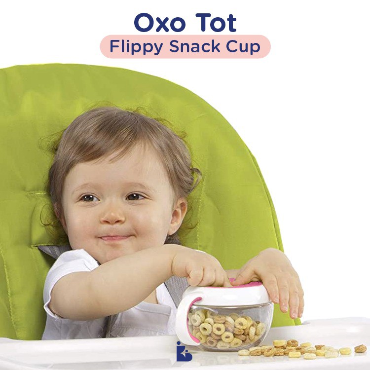 Oxo Tot Flippy Snack Cup | Mangkuk Bayi