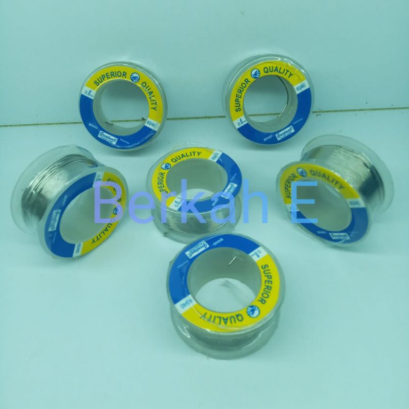 Timah Solder Roll Kecil 10 Meter Tenol Superior Quality Soldering Wire