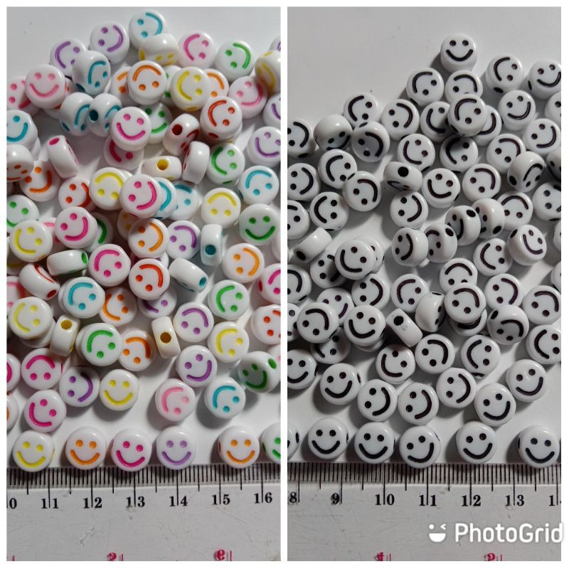 Mote smile kecil uk 8mm