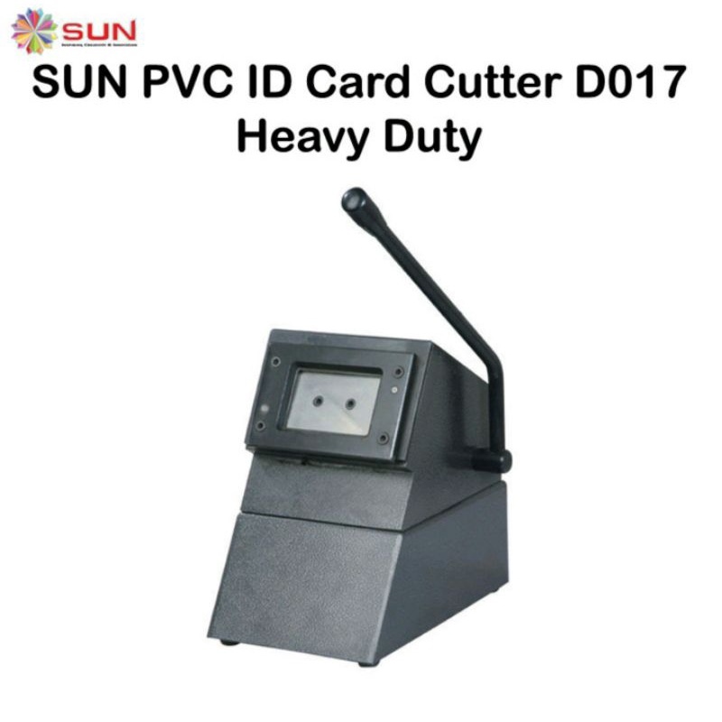 

Mesin Plong PVC ID Card D017 Heavy Duty - PVC Card Cutter