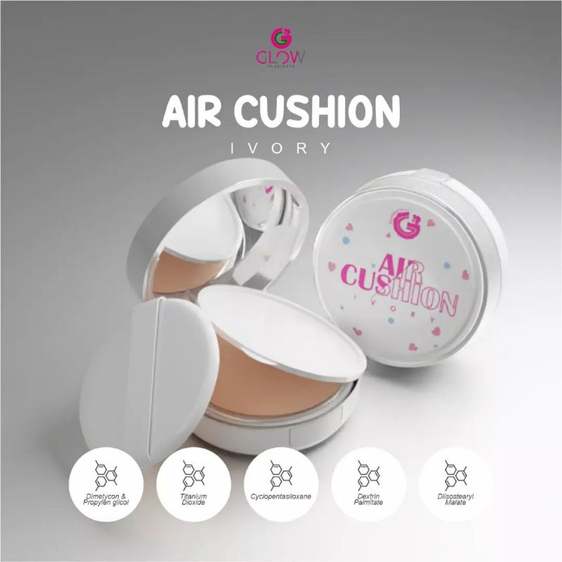 AIR CUSHION IVORY GLAFIDSYA GLOW GLAFIDSYA OFFICIAL STORE SKINCARE DR. REZAGLADYS BEDAK PADAT FOUNDA