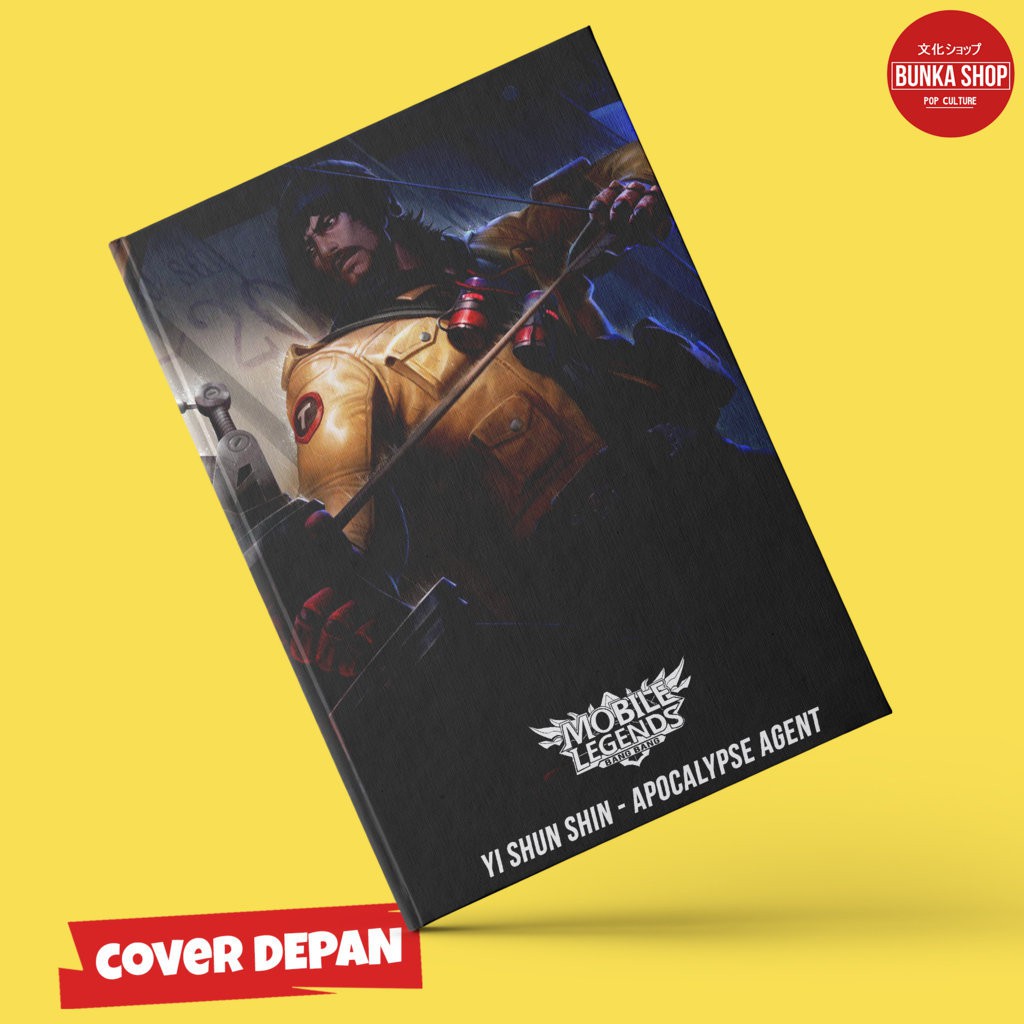 

Note Book Game Mobile Legends Yi Shun Shin Agent Hardcover A5 Buku Tulis Catatan Murah Jurnal Agenda Planner