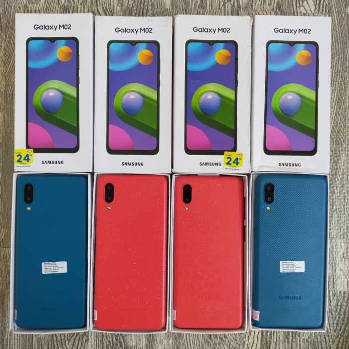 Samsung M02 2/32 SECOND BEKAS FULLSET LENGKAP MULUS RESMI