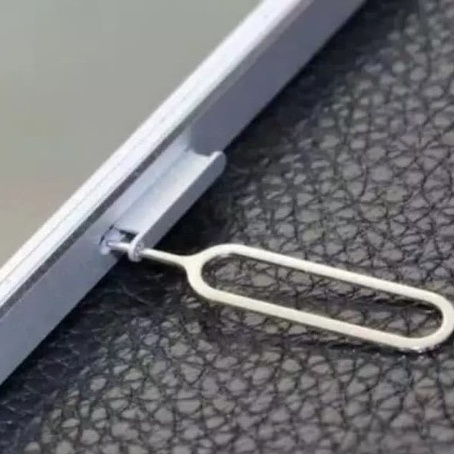 Jarum Tusukan SIM INJECTOR / Pembuka SIM/Card Memory SD Micro PIN TREY / Bahan Metal / Jarum Pembuka
