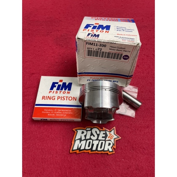 Piston FIM 72 pen 14 Mentah