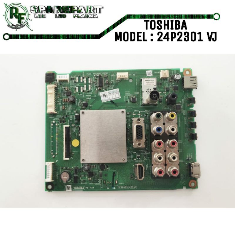MB TV LED TOSHIBA 24P2301VJ  Mainboard tv led toshiba 24p2301 vj