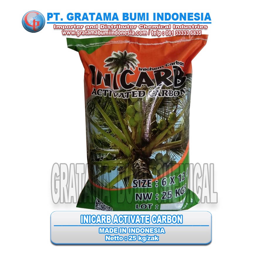 

Activated Carbon Premium - INICARB Carbon Activated Premium 25 kg