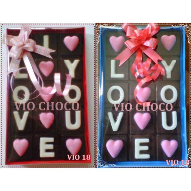 

Vio.chocolate/ coklat love/ coklat valentine/ coklat love you/ coklat birthday/ gift chocolate