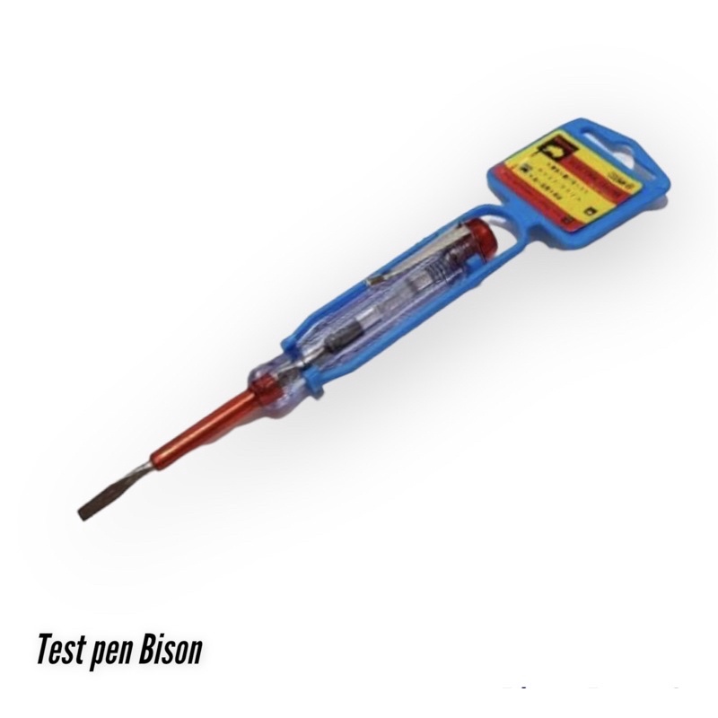 Tespen obeng listrik electrik tester Bison