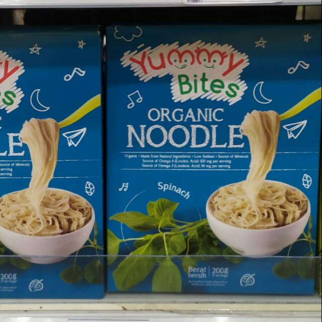 

Yummy bites organic noodle 200g