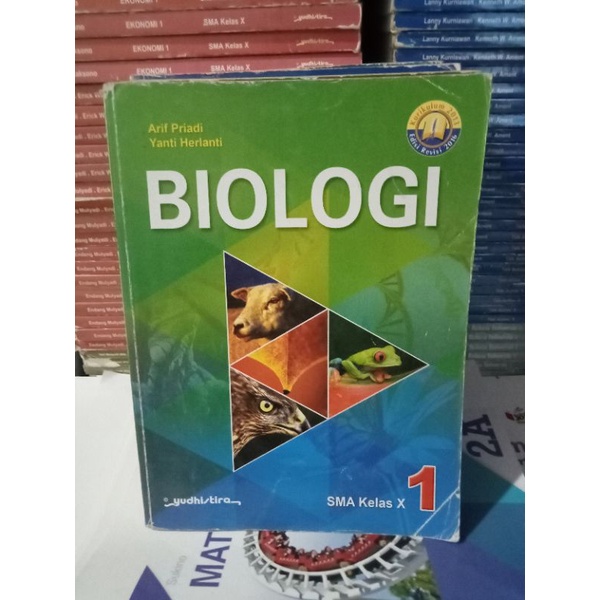 buku biologi kelas 10 SMA Yudhistira