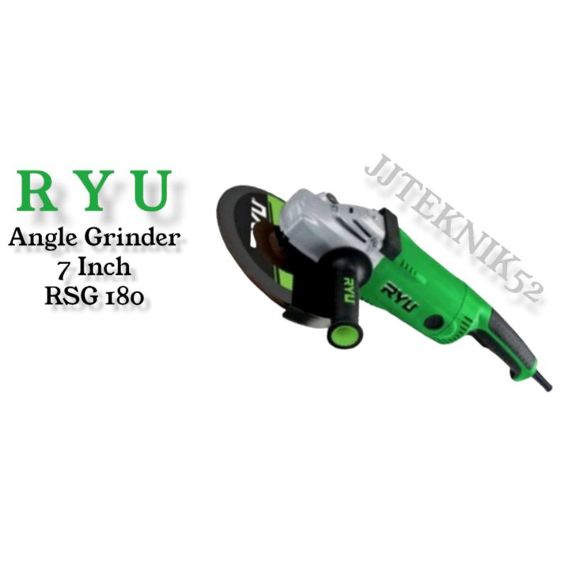 Mesin Grenda Tangan Ryu 7 Inch RSG 180 / Disc Grenda Ryu RSG 180 7"