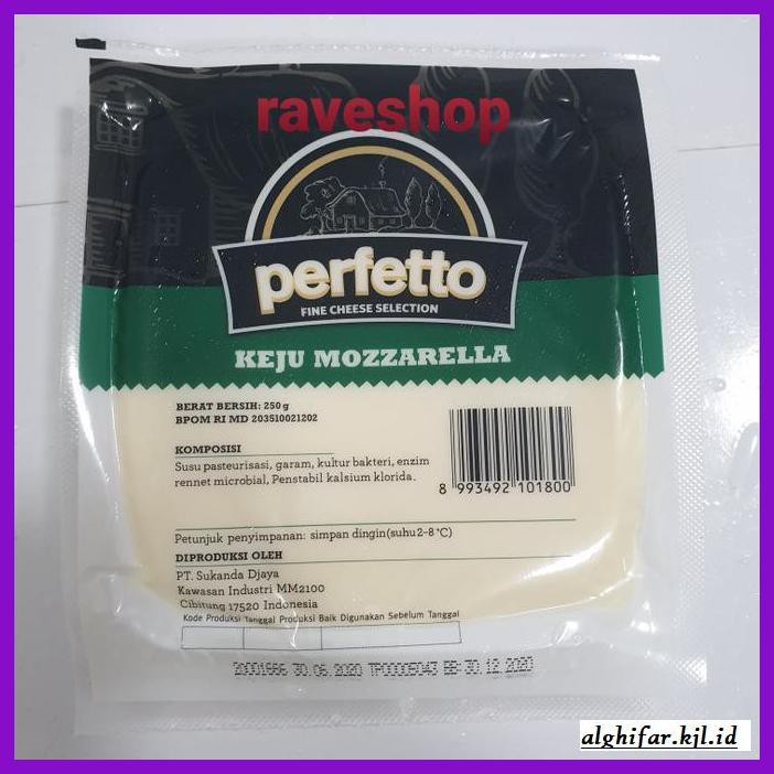 

Ujekujek- Perfetto Keju Mozzarella 250Gr -Original.