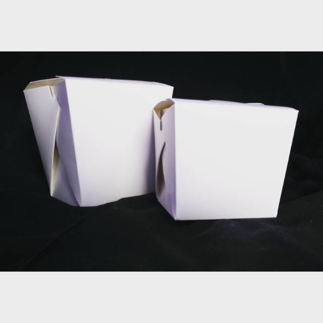 

Foodpail Foodgrade Medium / Kotak Nasi Kertas / Dus Makanan / Rice Bowl / Take Away Size M