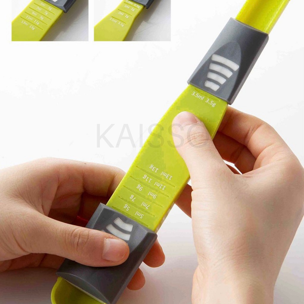 KAISSO - SENDOK TAKAR UKUR GESER / SENDOK TAKARAN STICK MULTIFUNGSI / SLIDING MEASURING SPOON